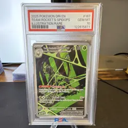 The Pokemon Company Team Rocket's Spidops 187/182 Destined Rivals Holo 170HP - Image 1