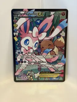 Sylveon EX RC32/RC32 Generations RC Pokemon Full Art LP Eevee - Image 1