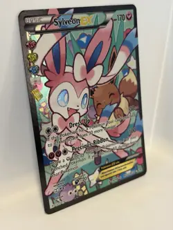 Sylveon EX RC32/RC32 Generations RC Pokemon Full Art LP Eevee - Image 3