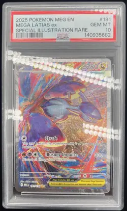 PSA 10 Mega Latias ex 181/132 Special Illustration Rare - Pokemon TCG - Image 1