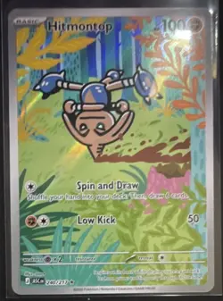 The Pokemon Company Hitmontop 240/217 Illustration Rare Full Art Holo 100 HP - Image 1