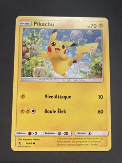 PIKACHU COMMUNE - POKEMON 19/68 SL11.5 DESTINEES OCCULTES NEUF FR - Image 1