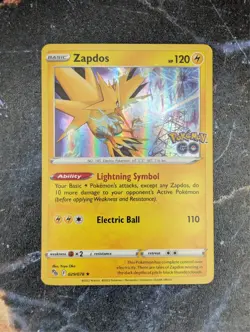 Zapdos 029/078 Pokemon GO Holo - Image 1