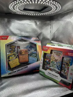 Pokemon First Partner Collection Box & Prismatic Poster Collection. Sealed! - Image 1