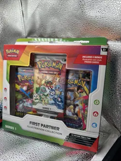 Pokemon First Partner Collection Box & Prismatic Poster Collection. Sealed! - Image 3