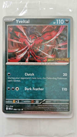 Yveltal MEG 088/132 Mega Evolution stamped sealed - Pokemon English - Image 1