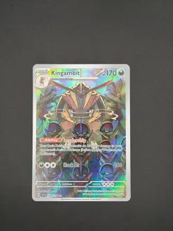 Pokemon TCG Kingambit 220/198 Sv01: Scarlet & Violet Base Set Holo - Image 1
