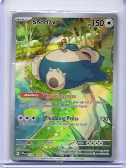 Snorlax 051 Holo Promo Scarlet & Violet Promo Pokemon Near Mint(Sealed) - Image 1