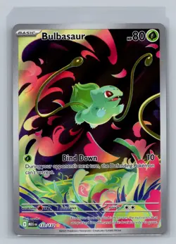 Bulbasaur 133/132 Illustration Rare Mega Evolution Pokemon Near Mint - Image 1