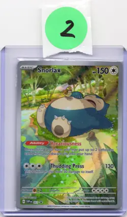 Snorlax 051 Holo Promo Scarlet & Violet Promo Pokemon Near Mint(Sealed) - Image 1
