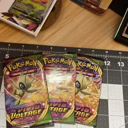 2020 Pokemon Sword and Shield Vivid Voltage Single Booster Packs Factory Sealed - Image 2