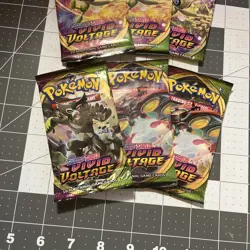 2020 Pokemon Sword and Shield Vivid Voltage Single Booster Packs Factory Sealed - Image 3
