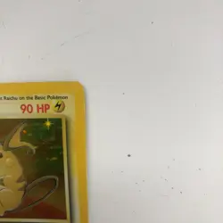 Pokemon Raichu Fossil Holo Rare Wizards 14/62 Unlimited English 1999 90 HP - Image 3