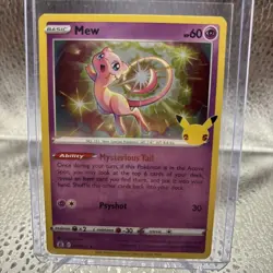 Pokemon TCG Mew Celebrations 011/025 Holo Holo Rare - Image 1