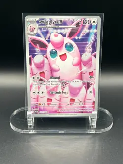 2025 Pokemon Phantasmal Flames Wigglytuff 105/094 IR NM - Image 1