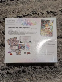 Pokemon TCG Prismatic Evolutions ETB Factory Sealed - Image 2