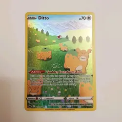 Pokemon TCG Ditto GG22/GG70 Crown Zenith Galarian Gallery Ultra Rare Holo - Image 1