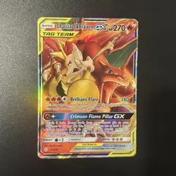 Pokemon Charizard & Braixen GX TAG TEAM Ultra Rare Holo 22/236 HP 270 - Image 1
