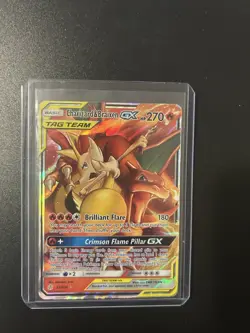 Pokemon Charizard & Braixen GX TAG TEAM Ultra Rare Holo 22/236 HP 270 - Image 3