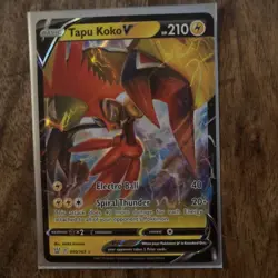 Tapu Koko V 50/163 - Pokemon TCG - Sword & Shield Battle Styles - Image 1