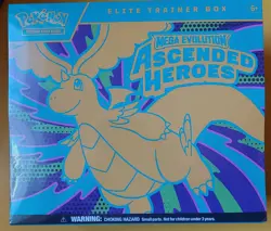 Pokemon TCG: Ascended Heroes Elite Trainer Box (ETB) New Factory Sealed - Image 1