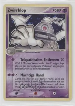 Dusclops (Holo) German Pokemon EX Deoxys #7 2005 - Image 1
