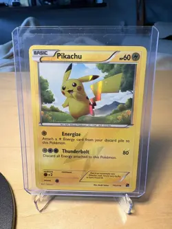 Pikachu 115/114 Pokemon Secret Rare Holo Black & White NM - Image 1