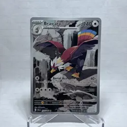 Pokemon TCG Braviary Black Bolt Illustration rare 155/086 NM/MINT - Image 1