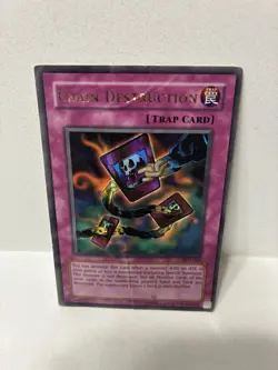 Yugioh TCG Chain Destruction #PSV-006 Ultra Rare Holo Original Print Vintage - Image 1