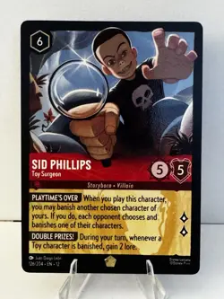 Sid Phillips - Toy Surgeon 126/204 - Legendary Wilds Unknown - Lorcana NM - Image 1
