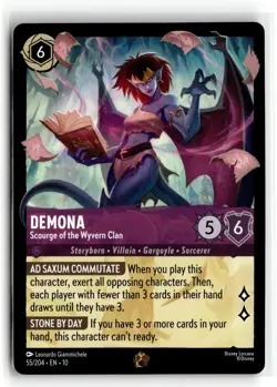Disney Lorcana: Whispers in the Well #55/204 Demona- Legendary.D2N - Image 1