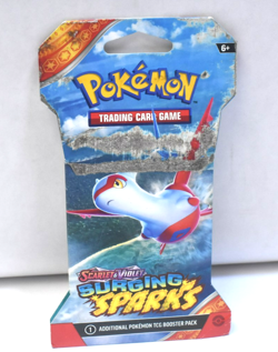 Pokemon TCG Scarlet & Violet Surging Sparks Sleeved Booster Pack Set SV08 - Image 1
