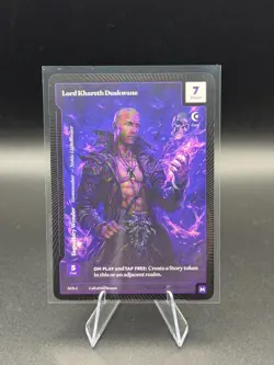 Wonders of the First Lord Khareth Duskwane Mythic Legendary Wonder Stoneseeker - Image 1