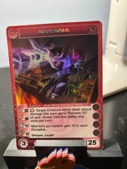 CHAOTIC SUPER RARE NIVENNA CARD - Image 1