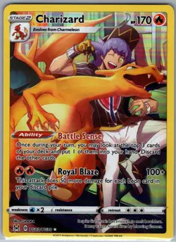 Charizard TG03/TG30 SWSH11: Lost Origin Trainer Gallery - Pokemon Card - NM - Image 1