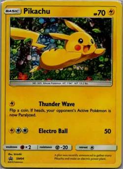 Pikachu - (General Mills) Promo Miscellaneous Cards & Products SM04 NM - Image 1
