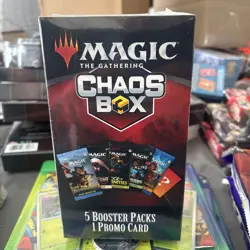 2026 Magic The Gathering CHAOS BOX 5 Booster Packs 1 Promo Card Sealed Brand New - Image 2