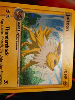 LP/MP Pokemon (Holo) JOLTEON Card POP SERIES-3 Set#3/17 Cosmos Foil Promo 2006#1 - Image 4