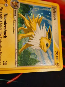 LP/MP Pokemon (Holo) JOLTEON Card POP SERIES-3 Set#3/17 Cosmos Foil Promo 2006#1 - Image 5
