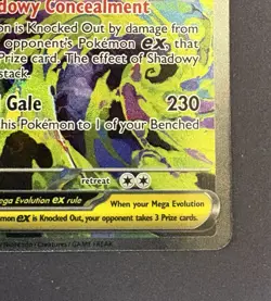 Mega Gengar ex 284/217 Ascended Heroes Pokemon Card Near Mint - Image 4