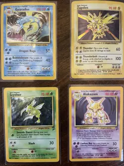Pokemon WOTC Holo Lot Base Set 2 Unlimited Fossil Jungle 8 Cards - Image 2