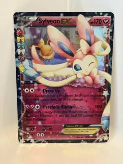 Pokemon Card - Sylveon EX Generations RC21/RC32 Holo EX Rare LP - Image 1
