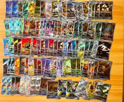 100x Pokemon Chinese Cards CHR & AR Full Art Holo Card Lot Bulk Pack Wholesale - Image 1