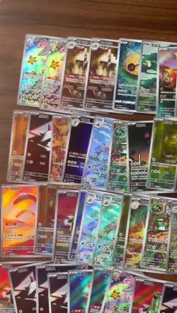 100x Pokemon Chinese Cards CHR & AR Full Art Holo Cards Lot Bulk Pack Wholesale - Image 2
