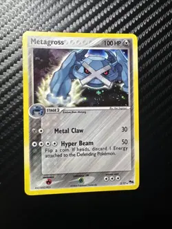 Metagross 2/17 Holo Rare Pop Series 1 Promo Card Pokemon TCG 2006 MP - Image 1