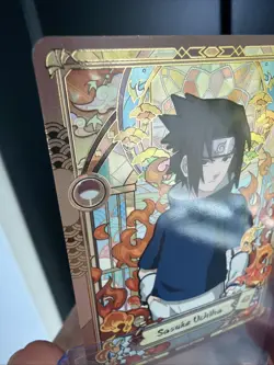 Sasuke Uchiha NRSA01-SP-002L5 Naruto Kayou Heavens Scroll English Card NM - Image 3