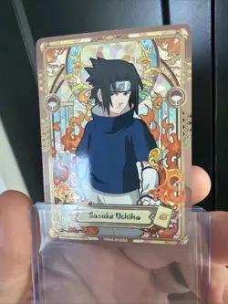 Sasuke Uchiha NRSA01-SP-002L5 Naruto Kayou Heavens Scroll English Card NM - Image 5