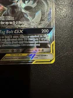 Pikachu & Zekrom GX Tag Team SM168 Promo Card NM Condition - Image 4