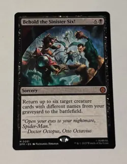 MTG Behold the Sinister Six! - Marvel's Spider-Man LP - Image 1