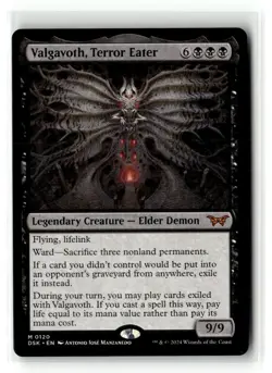 Valgavoth, Terror Eater Duskmourn: House of Horrors Mythic NM Regular - Image 1